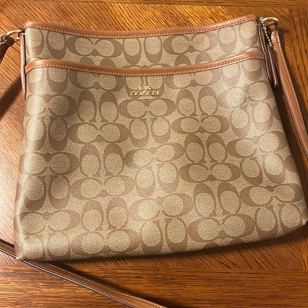 Coach cross body purse